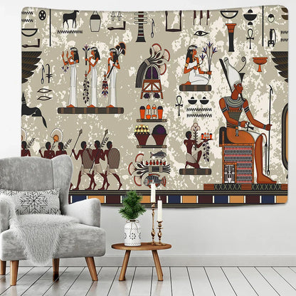 DecorBites™ Egyptian Egypt Tapestry Wall Hanging Home Decor Throw Bedspread Art Home Decor