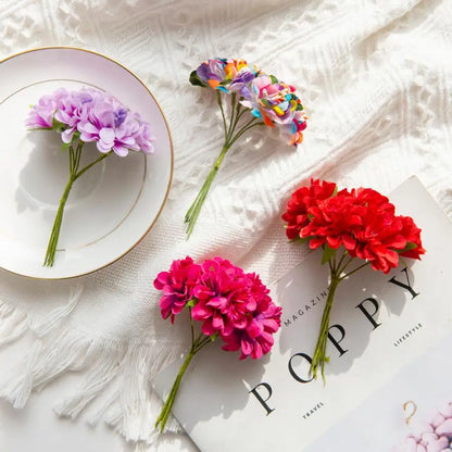 Decorbites™ Künstliche Blütenstaubgefäße-Bouquet für Hochzeit, DIY, Party-Dekoration, Zuhause, Scrapbooking
