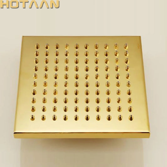 Decorbites™ Gold Quadratischer Decken-Duschkopf Kupfer Badezimmer Dusche