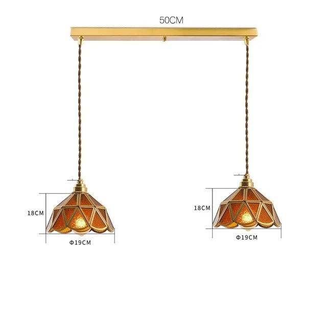 Copper Vintage Pendant Lamp