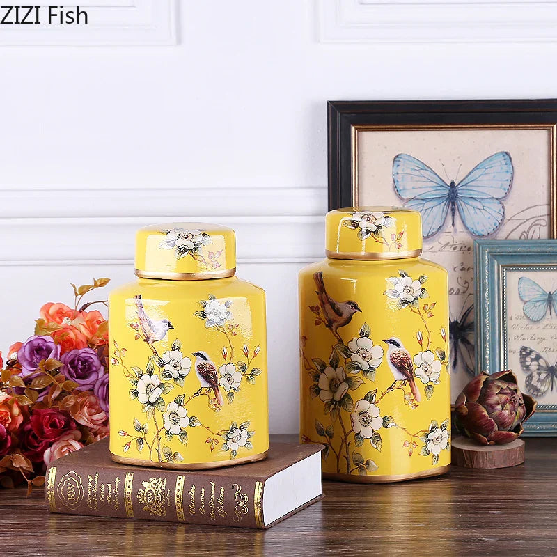 Decorbites™ Land-Keramikvase: Blumiges Wohnaccessoire für Wohnzimmer & Esstisch