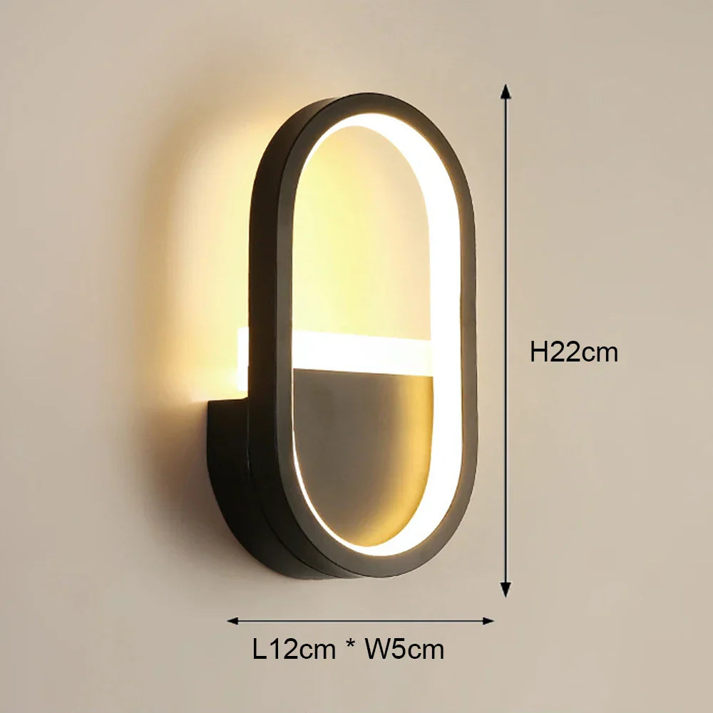 Decorbites™ LED Wandlampe: Moderne Nachttischlampe für das Schlafzimmer, Wandleuchte für das Wohnzimmer, Beleuchtung für die Hausdekoration