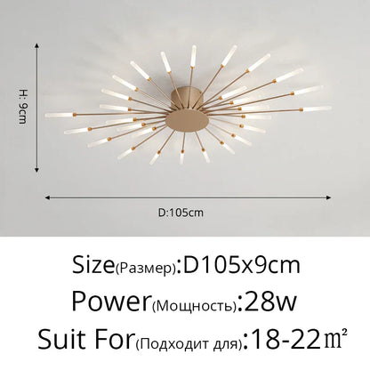Decorbites™ LED-Akrylfußbodenleuchte für Schlafzimmer Flur Wohnzimmer Kinderzimmer, moderne Leuchte