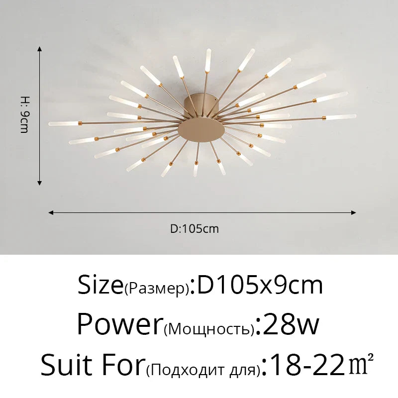 Acrylic Modern Ceiling Light