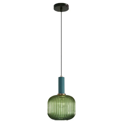 DecorBites™ Green Pumpkin Glass Pendant Lights for Kitchen Island, Restaurant, Bedroom - DIY CombinationStringBuilder.limit(180).toString()
