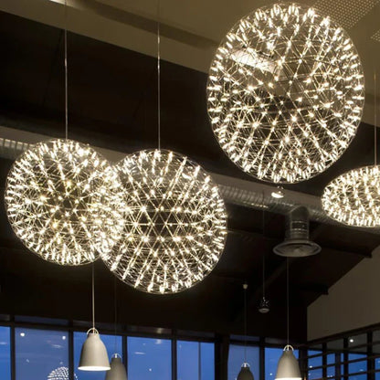 Decorbites™ Gipsophila-Sparkball-Hängeleuchten – Beleuchtungskörper für Innenräume, Wohnzimmer und Cafés