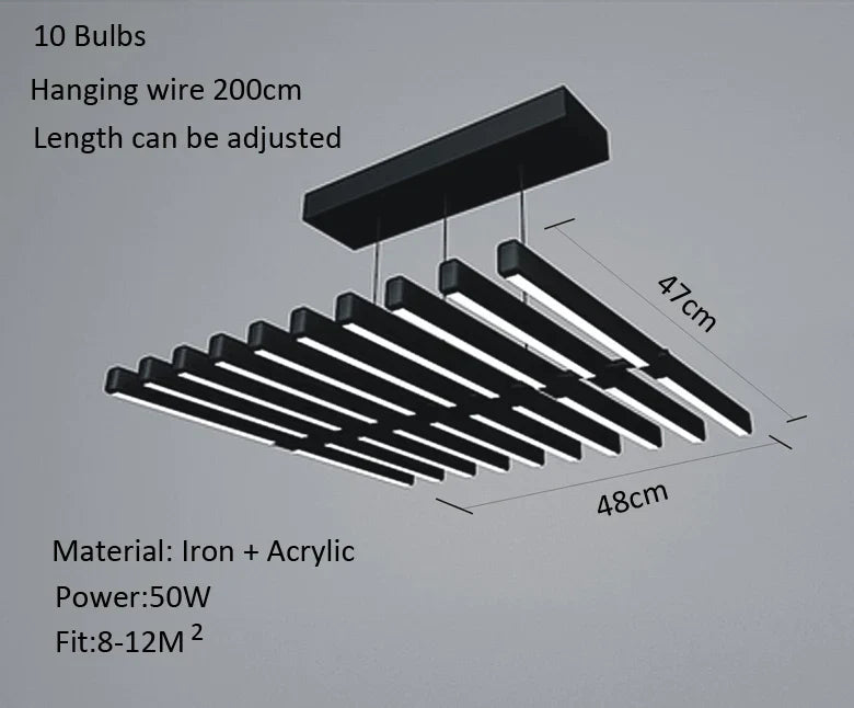 Modern Art LED Pendant