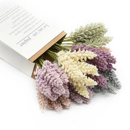 Decorbites™ Lavendel-Künstliche Blumen für Heimdekoration, Hochzeit, Weihnachten, DIY-Vasen