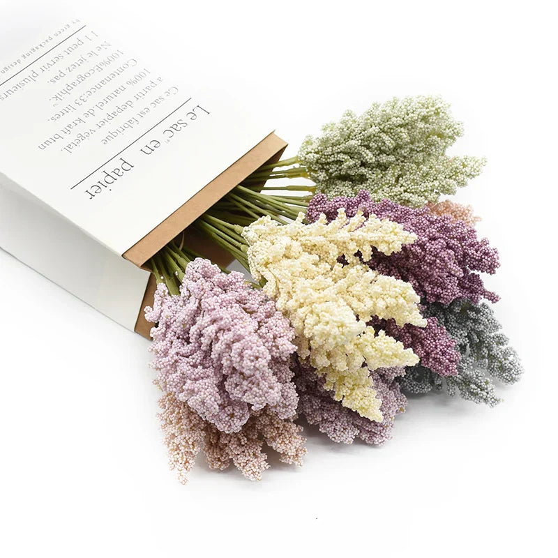 Decorbites™ Lavendel-Künstliche Blumen für Heimdekoration, Hochzeit, Weihnachten, DIY-Vasen