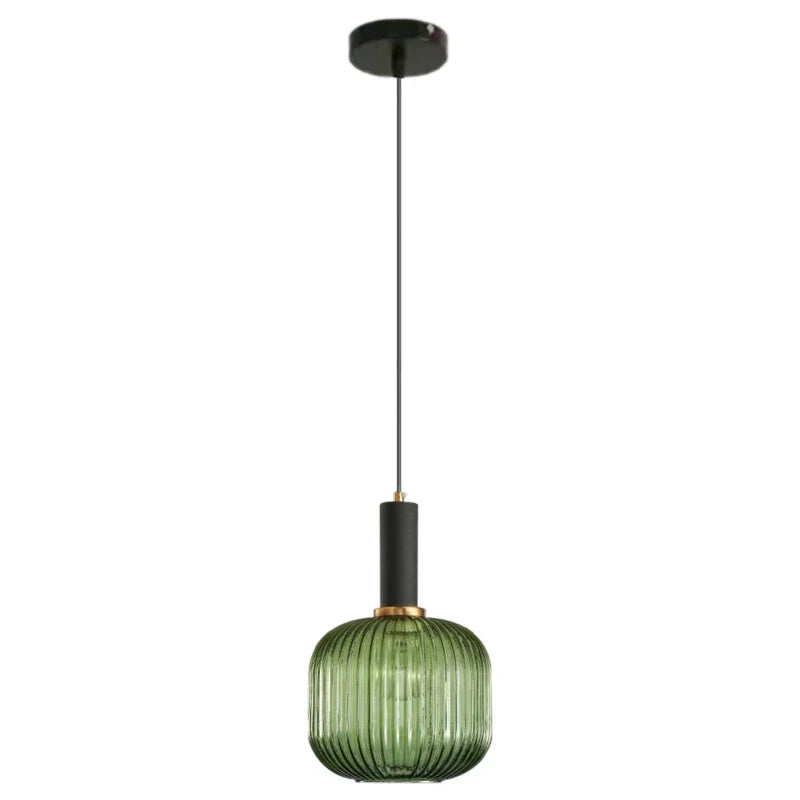 DecorBites™ Green Pumpkin Glass Pendant Lights for Kitchen Island, Restaurant, Bedroom - DIY CombinationStringBuilder.limit(180).toString()