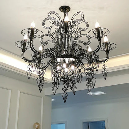 Decorbites™ Barock-Designer-Hängeluster - LED-Beleuchtung für den Eingangsbereich