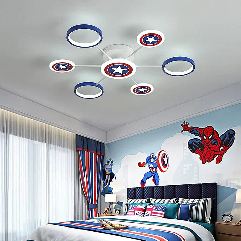 Decorbites™ LED-Deckenleuchte für Kinderzimmer – Kronleuchter als dekorative Lampe für das Schlafzimmer