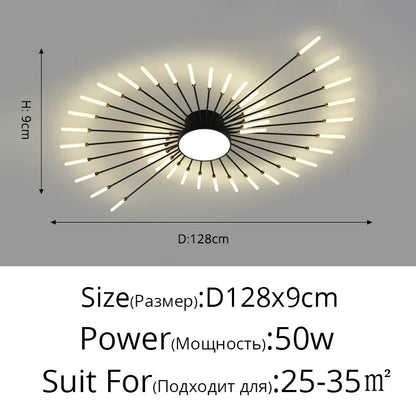 Decorbites™ LED-Akrylfußbodenleuchte für Schlafzimmer Flur Wohnzimmer Kinderzimmer, moderne Leuchte