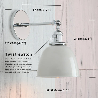 Decorbites™ Industrielle Vintage Wandlampen für Schlafzimmer, Küche, Treppe, Loft-Dekoration