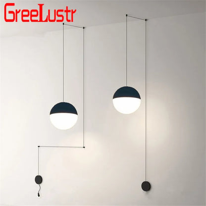 Decorbites™ Geometrische Glas-Kugel LED-Hängeleuchte Deckenlampe für Wohnzimmer Esszimmer Schlafzimmer
