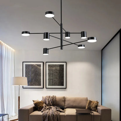 Decorbites™ LED-Kronleuchter aus Schmiedeeisen für Wohnzimmer, Schlafzimmer und Innenbeleuchtung