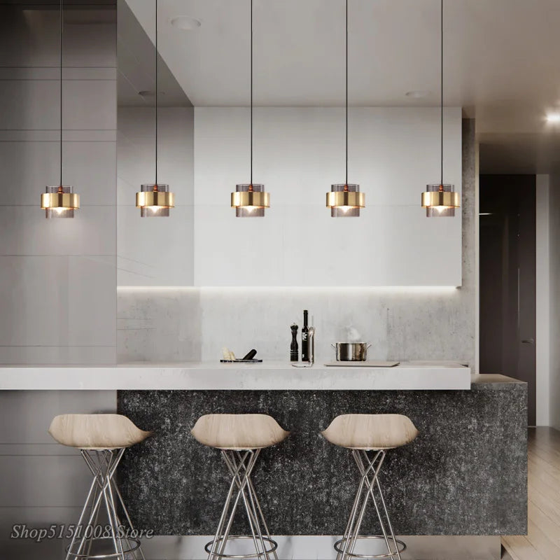 Nordic Gold Pendant Light