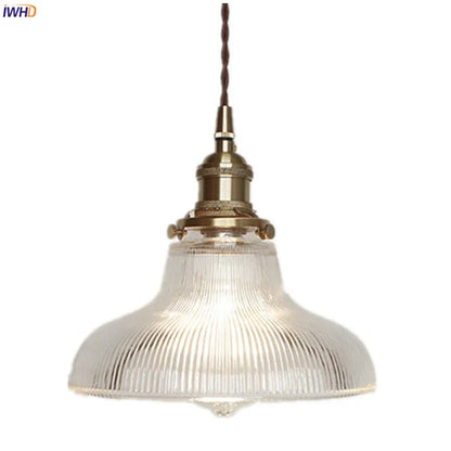 Decorbites™ Glas-Kupfer-Hängeleuchte: Moderne nordische Stil Pendelleuchte für Küche, Esszimmer und Wohnzimmer