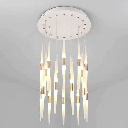 Decorbites™ LED-Kronleuchter: Atemberaubende Loft-Wohnzimmer-Schlafzimmer-Küchen-Deckenleuchte, langes hängendes Armatur