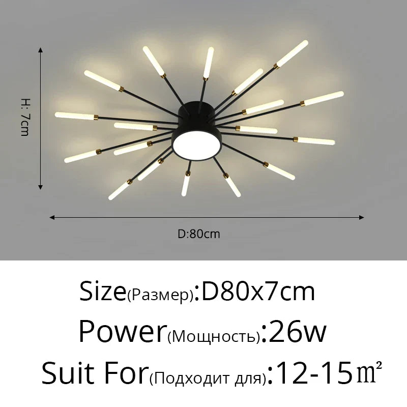 Decorbites™ LED-Akrylfußbodenleuchte für Schlafzimmer Flur Wohnzimmer Kinderzimmer, moderne Leuchte