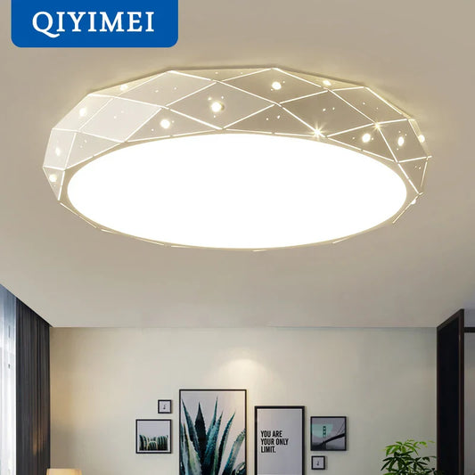 Decorbites™ Dimmbare Eisen-Kronleuchter-Lampen für Schlafzimmer & Wohnzimmer mit Fernbedienung