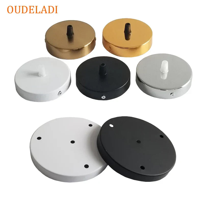 Gold Brass LED Pendant