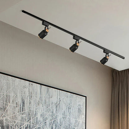 Decorbites™ GU10 7W LED-Schienenleuchte aus Aluminium, Decken-Schienenbeleuchtung, Display