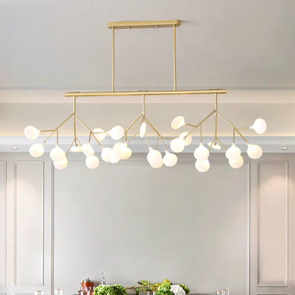 Decorbites™ Lineare Glühwürmchen-Kronleuchter: Elegante Baumzweige-Beleuchtung für die Hausdekoration