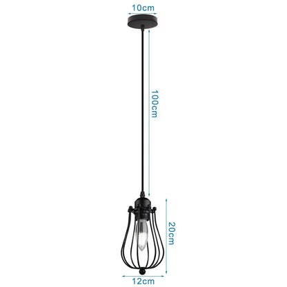 DecorBites™ Industrial LED Pendant Ceiling Light for Home Living Room Kitchen Decor