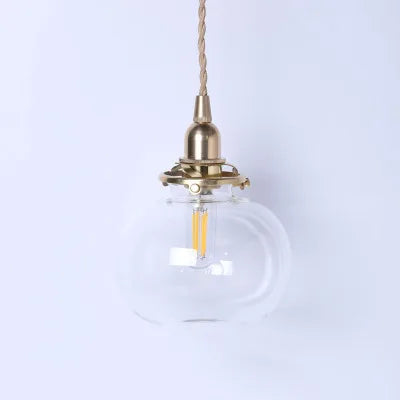 Decorbites™ Glas-Kugelleuchte: Nordisch moderne LED-Lampe für Schlafzimmer und Badezimmer