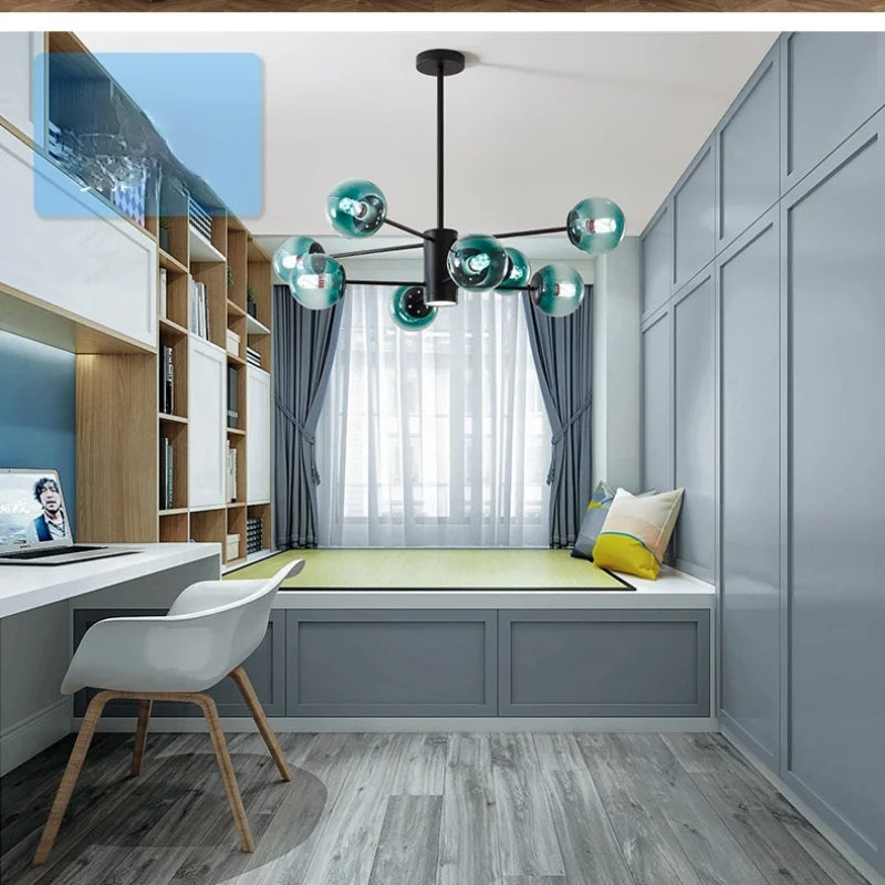 Gold Branch Modern Chandelier