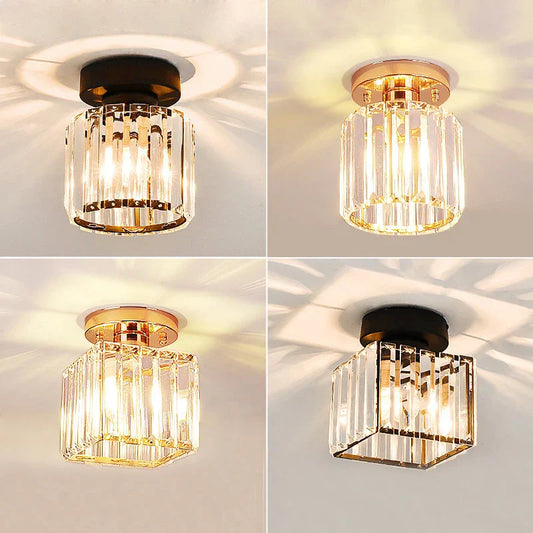 Decorbites™ Kristall-Gangkorridor-Deckenleuchte – Moderne Luxus-Innenhängeleuchte