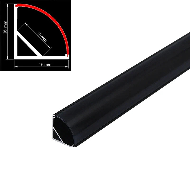 DecorBites™ LED Aluminum Profile for Cabinet Closet Strip Lights