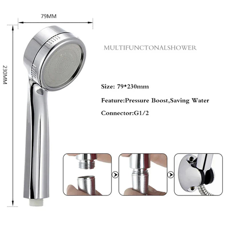 Handheld Massage Shower Nozzle