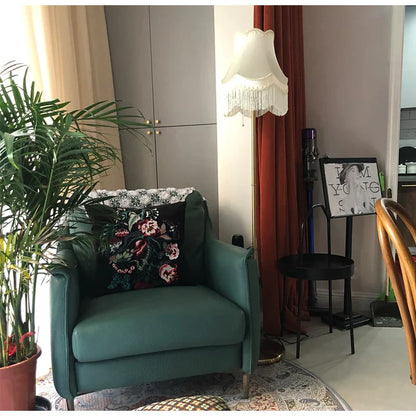 Decorbites™ Fransen-Stoff-Lampenschirm Europäischer Moderner Stil Luxuriös Handgefertigt Schlafzimmer Eingangsbereich