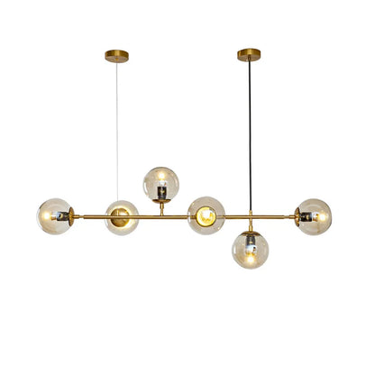 Decorbites™ Glas-Hängeleuchten: Moderne nordische minimalistische Pendellampe für Wohnzimmer, Schlafzimmer, Restaurant
