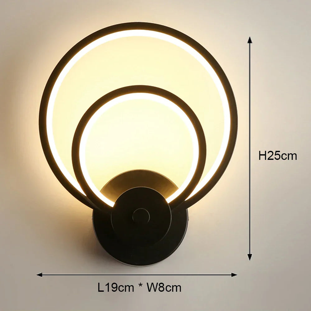 Decorbites™ LED Wandlampe: Moderne Nachttischlampe für das Schlafzimmer, Wandleuchte für das Wohnzimmer, Beleuchtung für die Hausdekoration