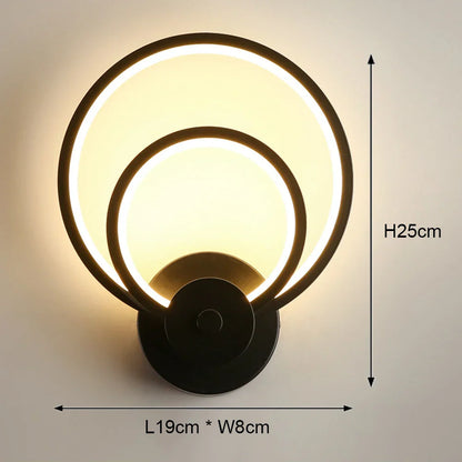 Decorbites™ LED Wandlampe: Moderne Nachttischlampe für das Schlafzimmer, Wandleuchte für das Wohnzimmer, Beleuchtung für die Hausdekoration