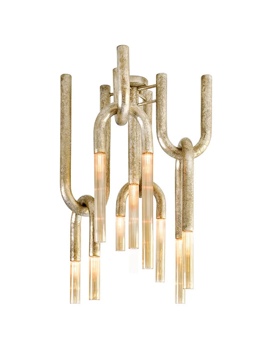 Italian Postmodern Retro Glass Pendant Light Dimmable
