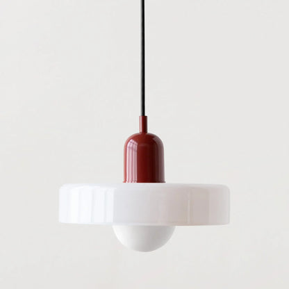Nordic Colorful Glass Pendant Light 35Cm