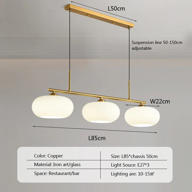 Decorbites™ Glasleuchter: Luxuriöse moderne Innenraum-Dekor-Beleuchtung für Wohnzimmer, Schlafzimmer, Restaurant