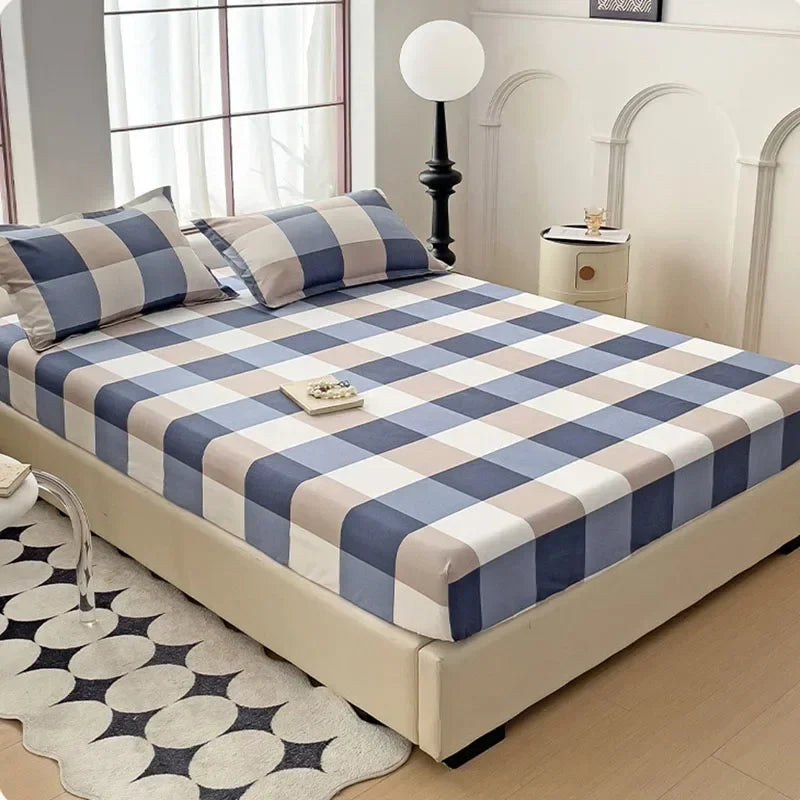 Decorbites™ Japanischer Stil Dickes Spannbettlaken für Queen-/King-Size-Bett