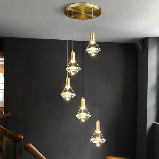 Decorbites™ Diamantkristall-Hängeleuchte für Wohn- und Esszimmer-Dekoration