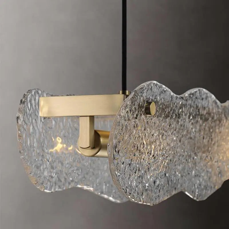 Decorbites™ Kunstglas-Esszimmertisch-Leuchter: Moderne Luxus-LED-Hängeleuchten