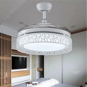 Gold Ceiling Fan Light With Remote 48-Inch