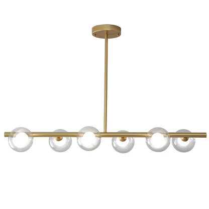 DecorBites™ Glass Ball Pendant Chandeliers LED Hanging Lights for Home Decor