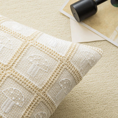 DecorBites™ Geometric Checker Cushion Cover: Nordic Style Decorative Throw Pillow Cover