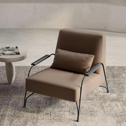 Decorbites™ Italienischer Stil Leicht Luxuriöser Einzel-Sofasessel für Minimalistisches Wohnzimmer und Schlafzimmer