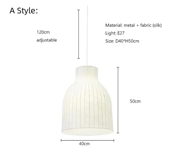 Silk Nordic Pendant Light
