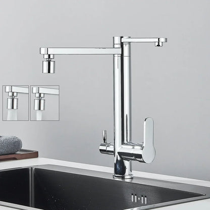 Decorbites™ Zweihand-Wasserfilter-Küchenarmatur mit 360°-Drehung und Wasserreinigung